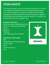 Load image into Gallery viewer, Information Sign Food Waste
